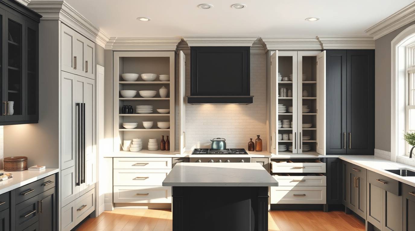 Built-in pantry cabinetry