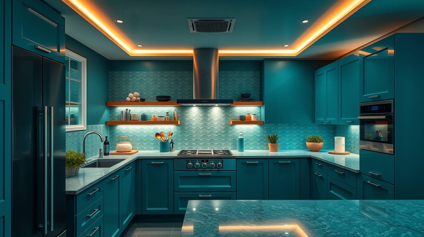 Integrated cabinet lighting