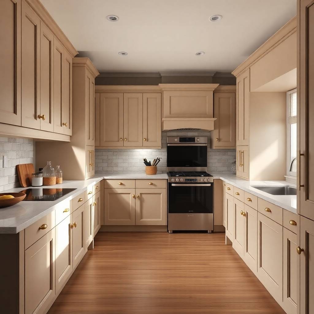Shaker style kitchen cabinets